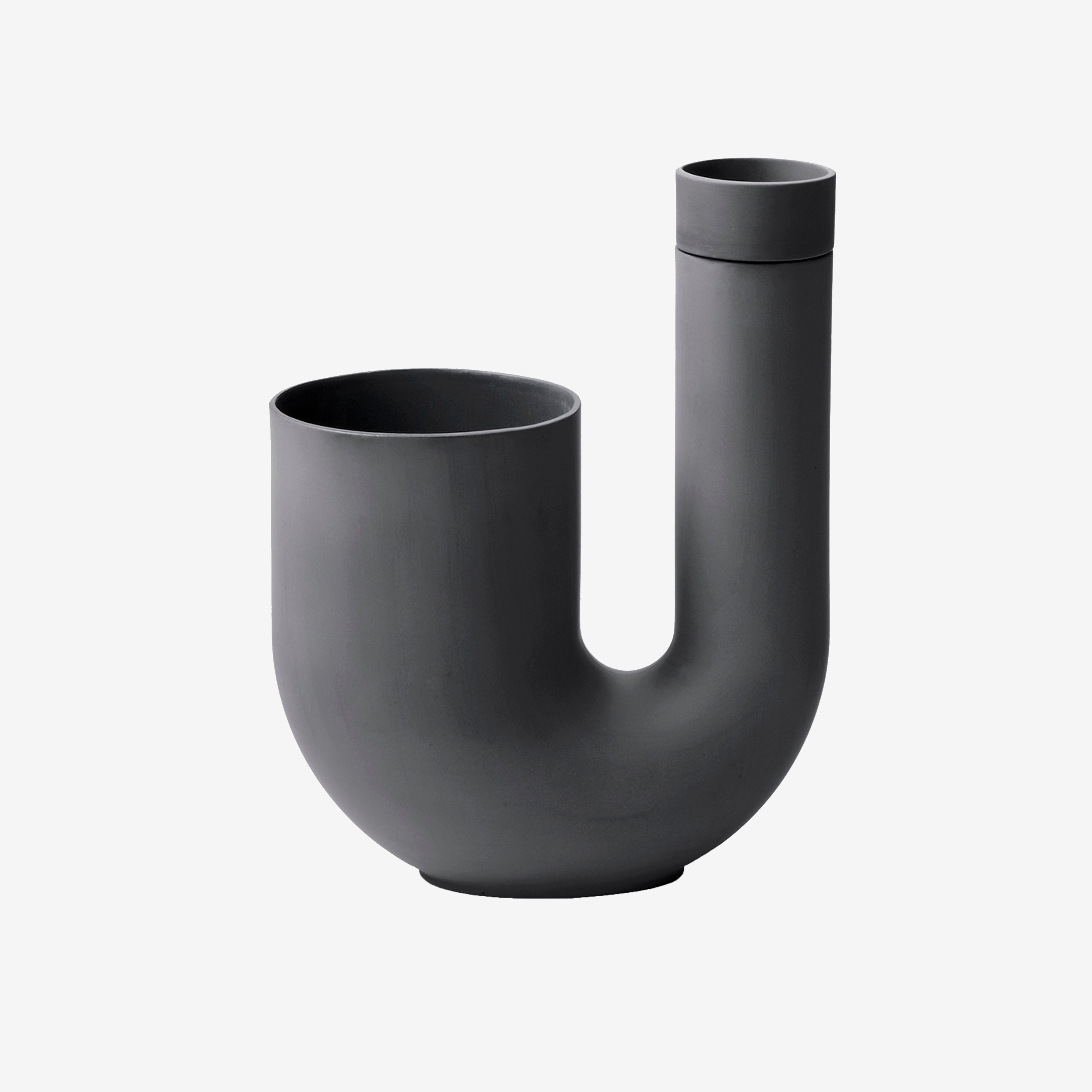 Tuba (M) Planter with Vase